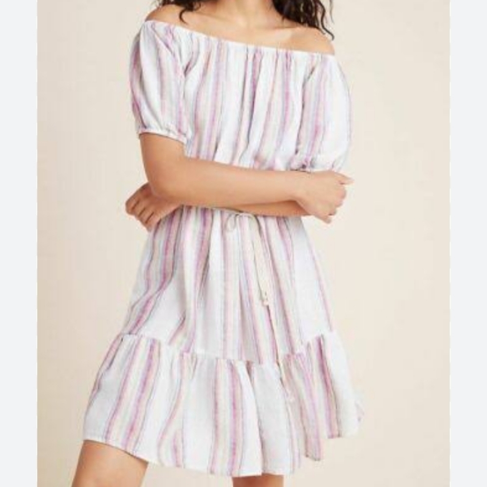 Velvet by Graham Spencer off the shoulder dress/ size Medium/ Anthropologie